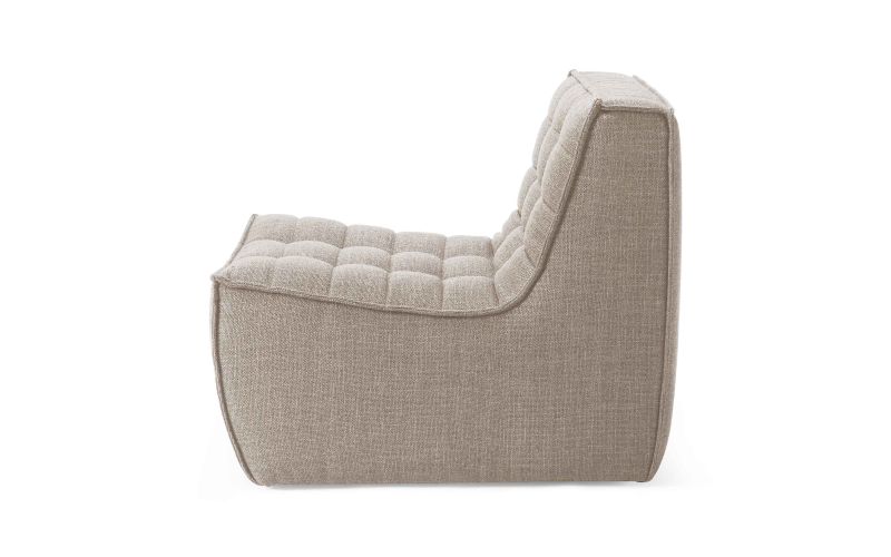 ETHNICRAFT N701 SOFA-1 SEATER-BEIGE 80x91x76