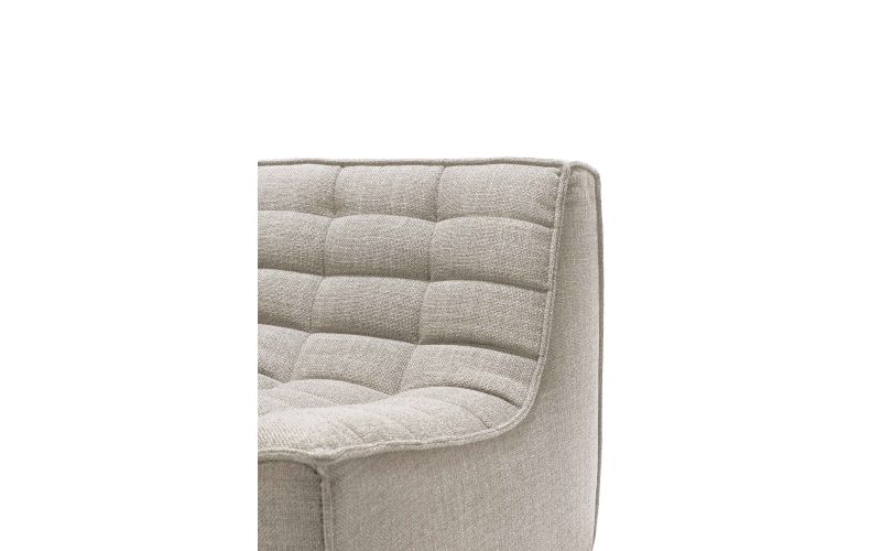 ETHNICRAFT N701 SOFA-3 ZITS-BEIGE 210x91x76