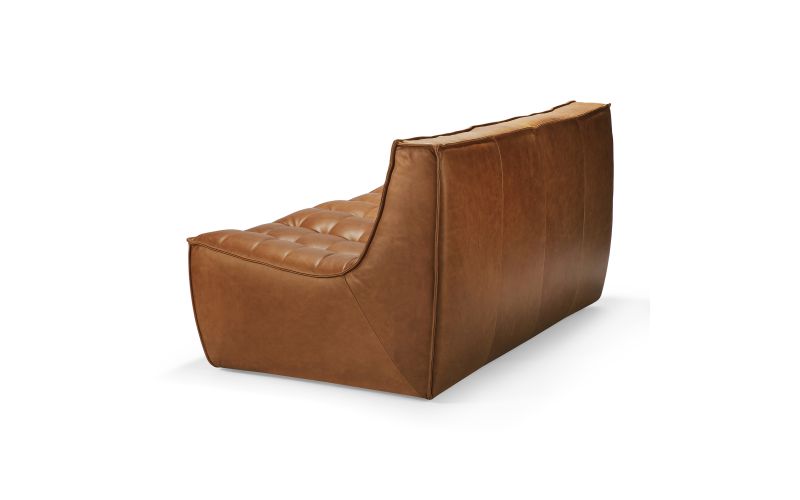 ETHNICRAFT N701 SOFA-2 SEATER-OLD SADDLE 140x91x76