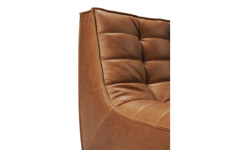 ETHNICRAFT N701 SOFA-2 SEATER-OLD SADDLE 140x91x76