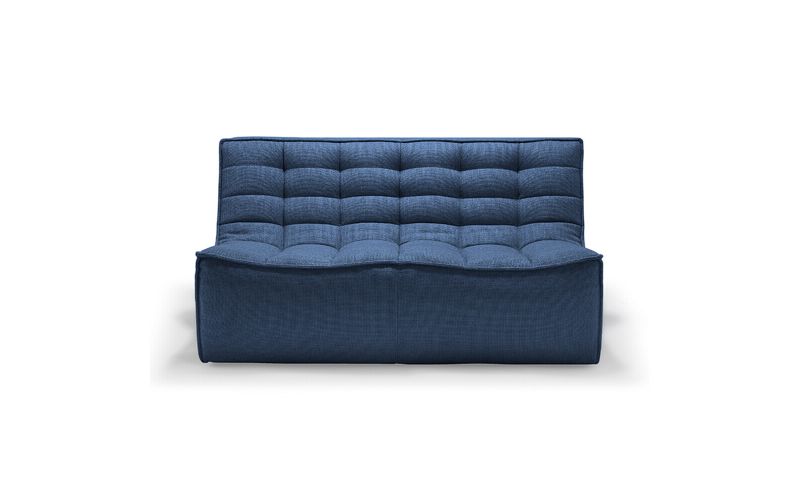 ETHNICRAFT N701 SOFA-2 SEATER-BLUE 140x91x76