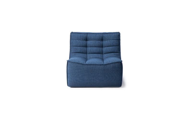 ETHNICRAFT N701 SOFA-1 SEATER-BLUE 80x91x76