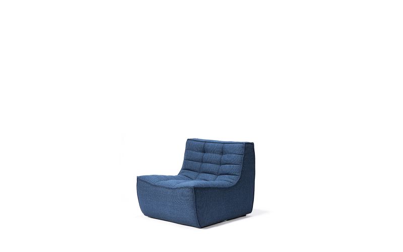 ETHNICRAFT N701 SOFA-1 SEATER-BLUE 80x91x76