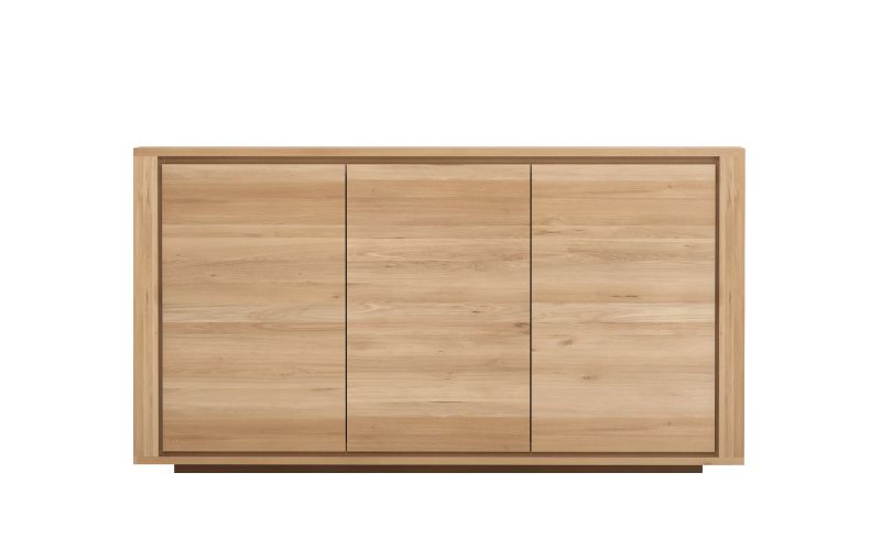 ETHNICRAFT OAK SHADOW SIDEBOARD-3 DOORS 156x45x84