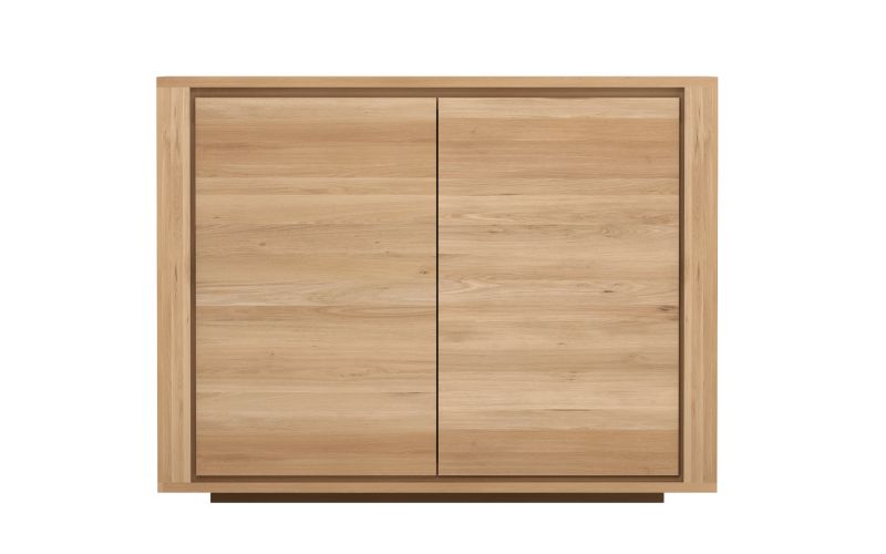 ETHNICRAFT OAK SHADOW SIDEBOARD-2 DOORS 109x45x84