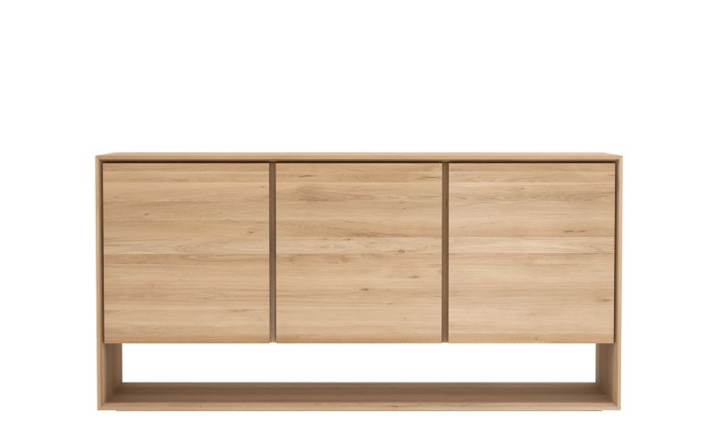 ETHNICRAFT OAK NORDIC SIDEBOARD-3 DOORS 158x45x78