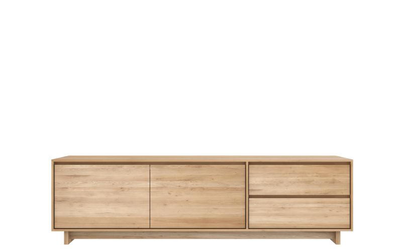 ETHNICRAFT WAVE TV CUPBOARD  3 DOORS-1 DRAWER 210