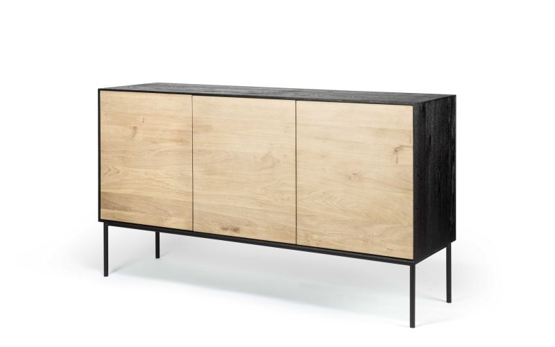 ETHNICRAFT OAK BLACKBIRD SIDEBOARD-3 DOORS 
