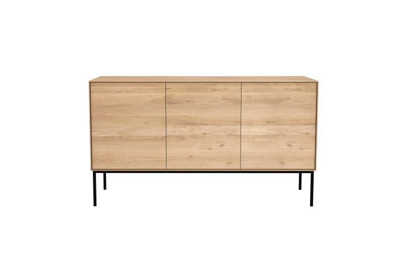 ETHNICRAFT OAK WHITEBIRD SIDEBOARD-3 DOORS