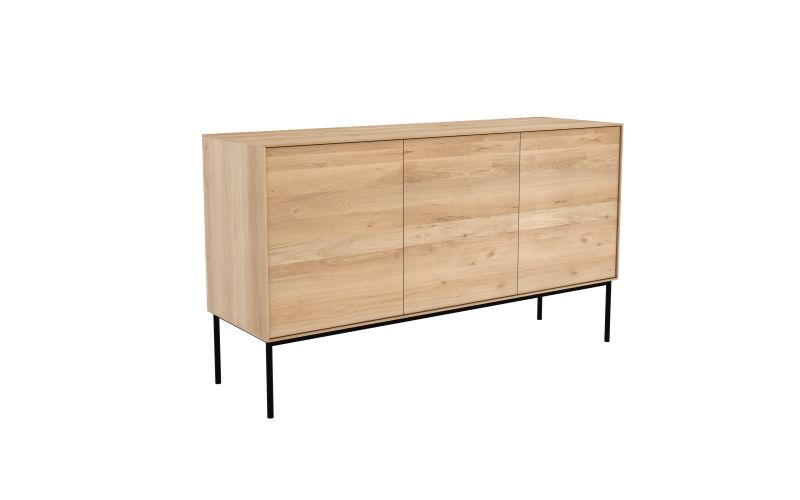 ETHNICRAFT OAK WHITEBIRD SIDEBOARD-3 DOORS