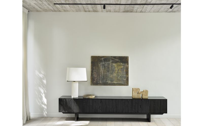 ETHNICRAFT MOSAIC TV CUPBOARD 1 DOOR-2 DRAWERS 242