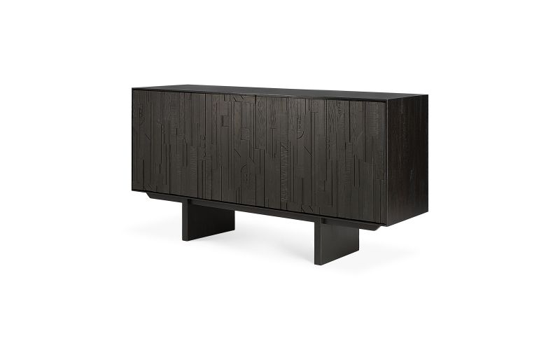 ETHNICRAFT TEAK MOSAIC SIDEBOARD-3 DOORS 170x45x82