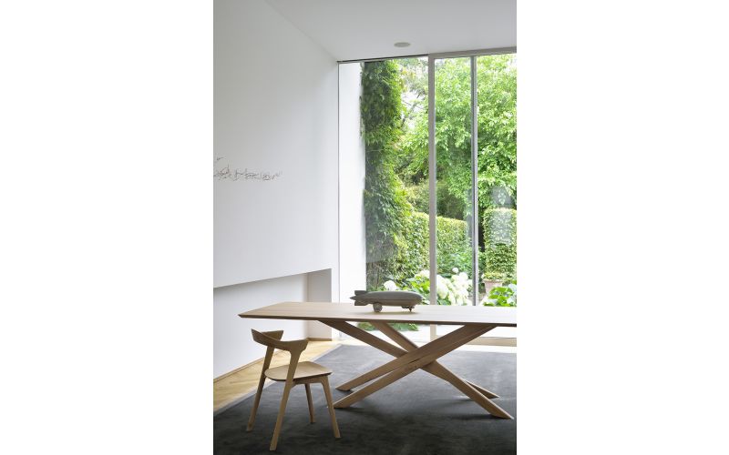 ETHNICRAFT OAK MIKADO DINING TABLE 240x110x76