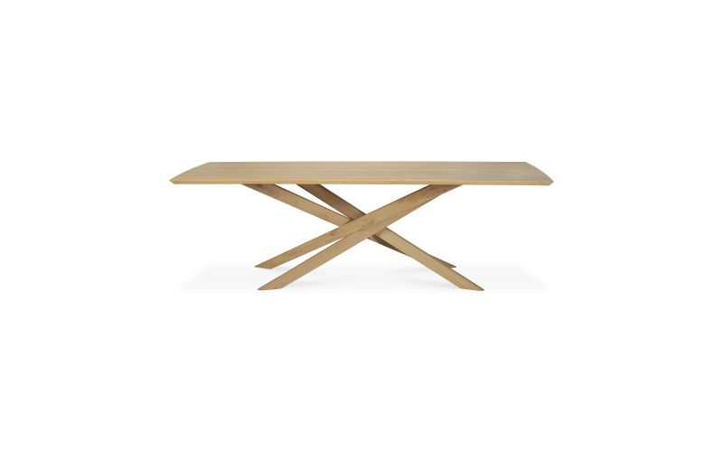 ETHNICRAFT OAK MIKADO DINING TABLE 280x110x76