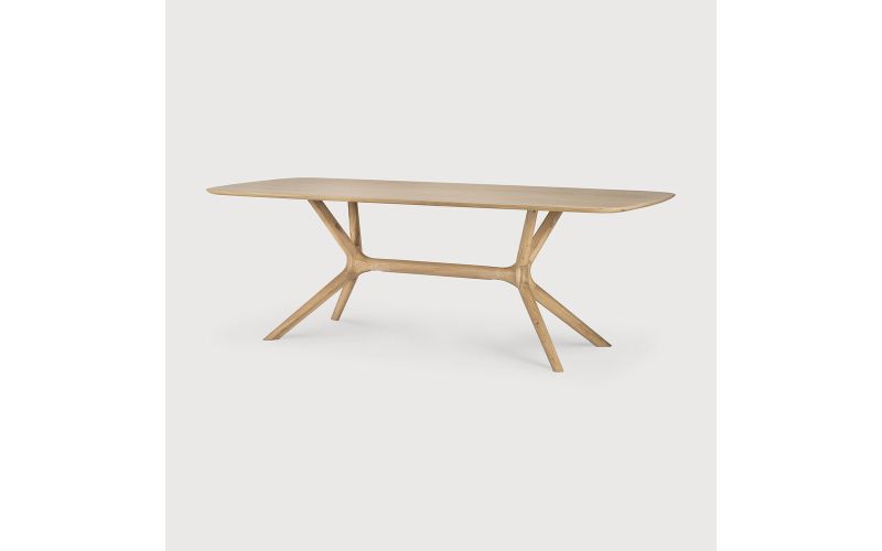 ETHNICRAFT OAK X DINING TABLE 224x100x76