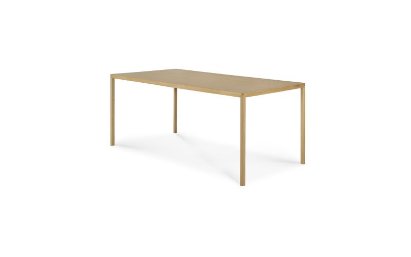 ETHNICRAFT OAK AIR DINING TABLE 180x90x76