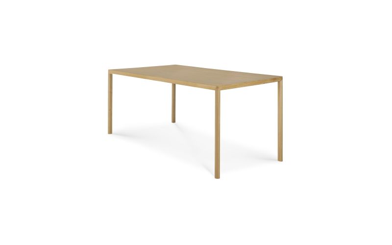 ETHNICRAFT OAK AIR DINING TABLE 140x80x76