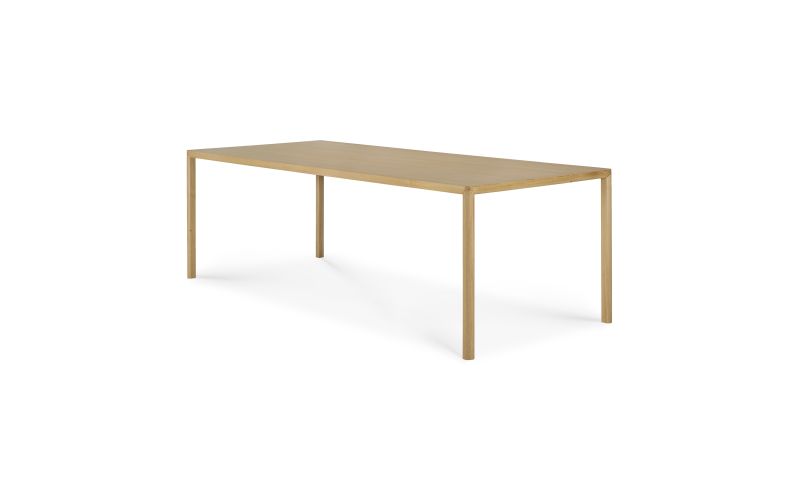 ETHNICRAFT OAK AIR DINING TABLE 220x95x76