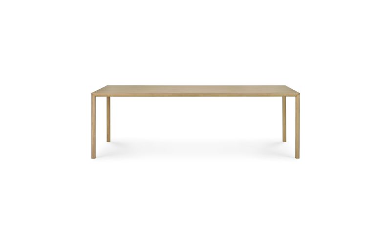 ETHNICRAFT OAK AIR DINING TABLE 240x100x76