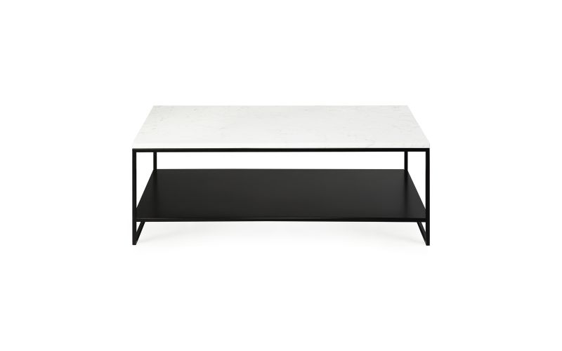 ETHNICRAFT STONE WHITE CARRARA COFFEE TABLE 120x70