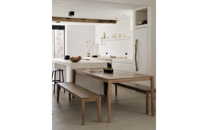 ETHNICRAFT TEAK BOK DINING TABLE 200x95x76 10160