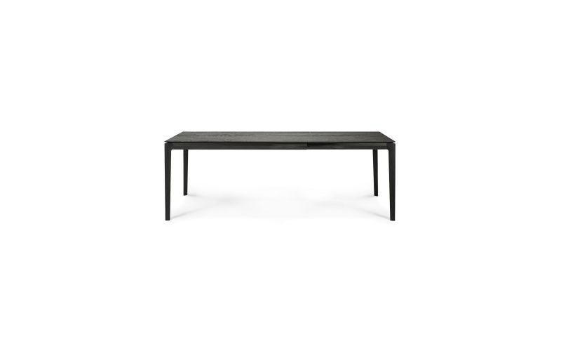 ETHNICRAFT BLACK BOK UITSCHUIFTAFEL 140-220x90x76