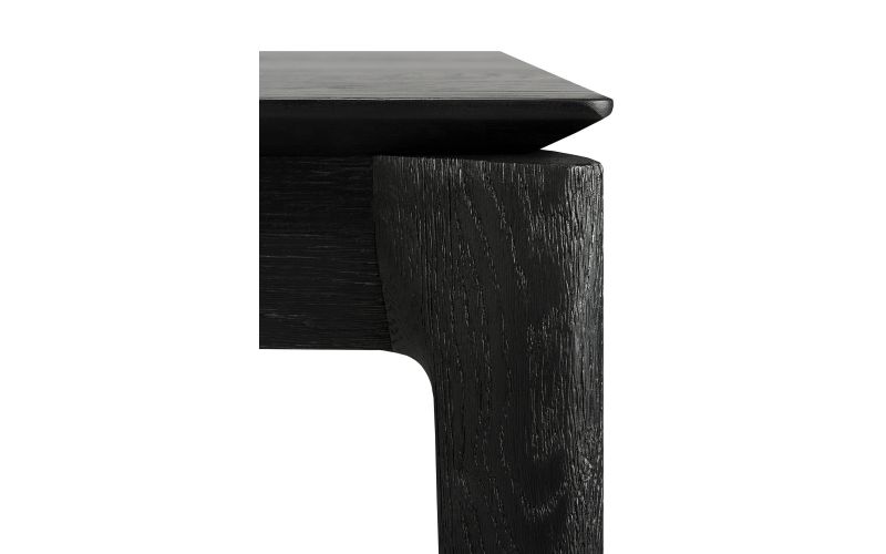 ETHNICRAFT BLACK BOK UITSCHUIFTAFEL 140-220x90x76