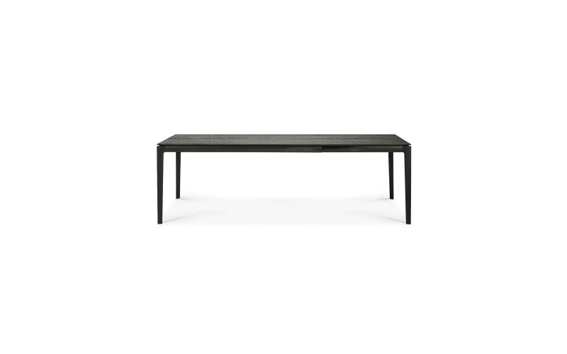 ETHNICRAFT BLACK BOK UITSCHUIFTAFEL 160-240x90x76 