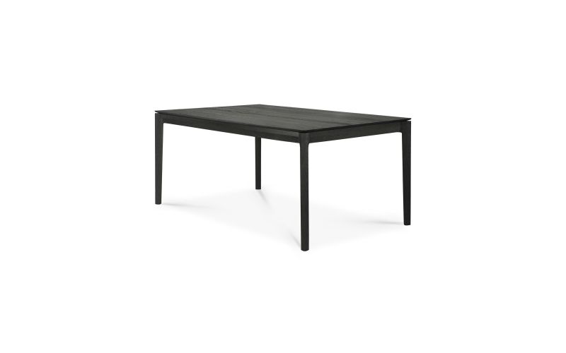 ETHNICRAFT BLACK BOK UITSCHUIFTAFEL 160-240x90x76 