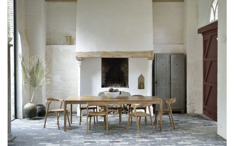 ETHNICRAFT TEAK BOK UITSCHUIFTAFEL 180-280x100x76 10152