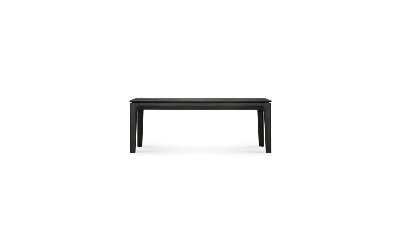 ETHNICRAFT BLACK OAK BOK BENCH 126x35x46 