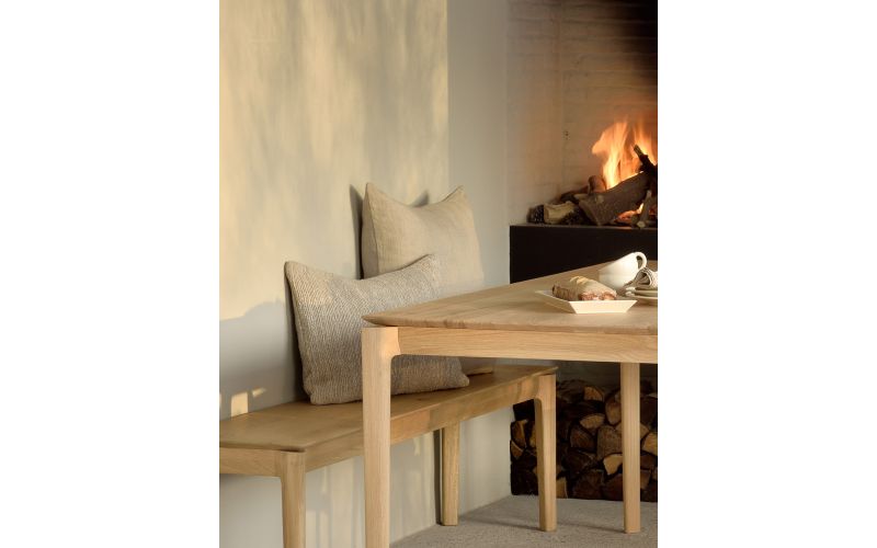 ETHNICRAFT OAK BOK BENCH 166x35x46 51532