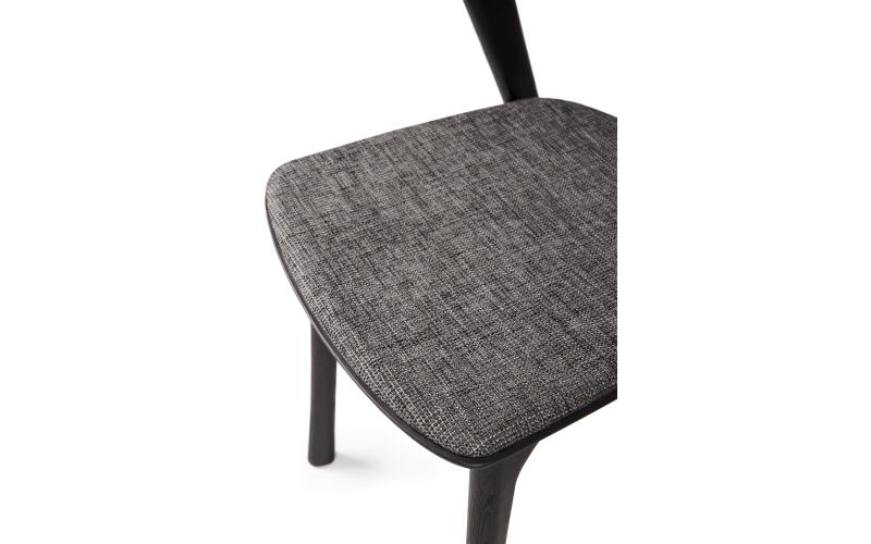 ETHNICRAFT BLACK OAK BOK DINING CHAIR - GREY 