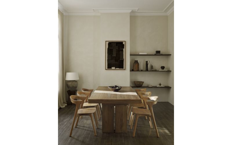 ETHNICRAFT TEAK BOK DINING CHAIR 50x54x76