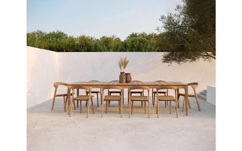 ETHNICRAFT TEAK BOK OUTDOOR DINING CHAIR 50x54x76 10155