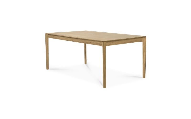 ETHNICRAFT OAK BOK DINING TABLE 160x80x76