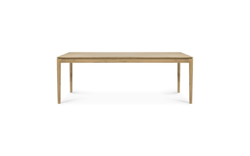 ETHNICRAFT OAK BOK DINING TABLE 220x95x76