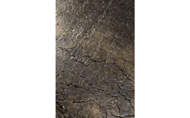 ETHNICRAFT LUNA COFFEE TABLE - LAVA WHISKY 80x80