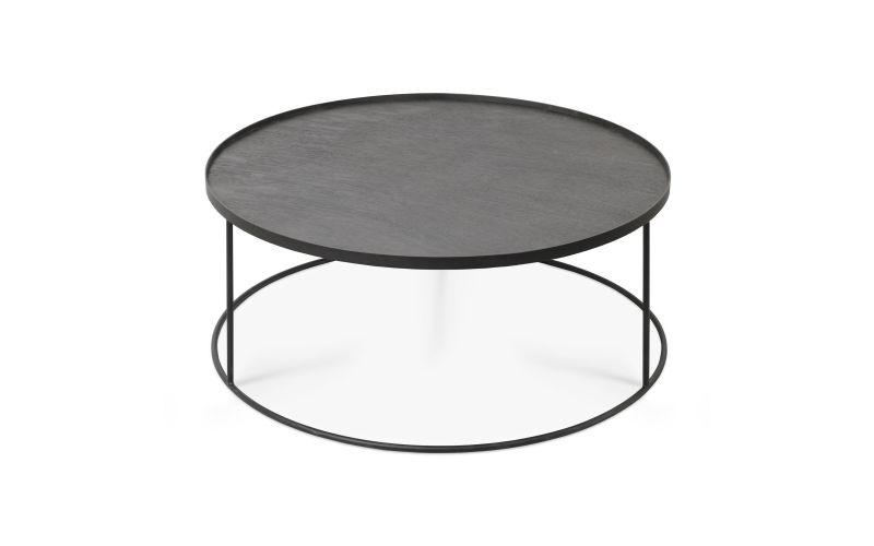  ETHNICRAFT TRAY ROUND COFFEE TABLE 93x93x38