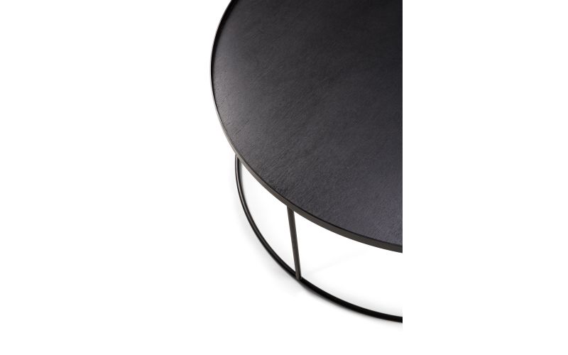  ETHNICRAFT TRAY ROUND COFFEE TABLE 93x93x38