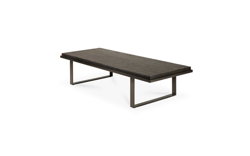  ETHNICRAFT STABILITY COFFEE TABLE - UMBER 150x60