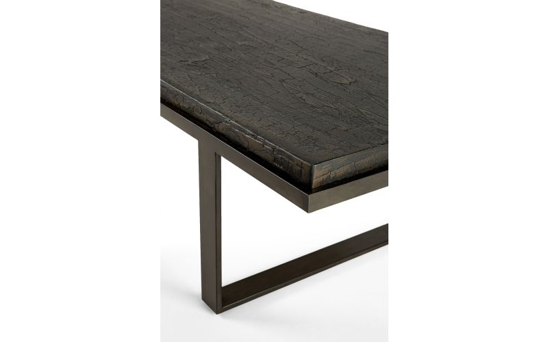  ETHNICRAFT STABILITY COFFEE TABLE - UMBER 150x60