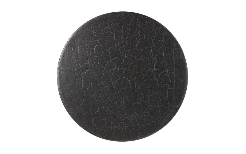 ETHNICRAFT LUNA COFFEE TABLE - LAVA BLACK 50x50x45