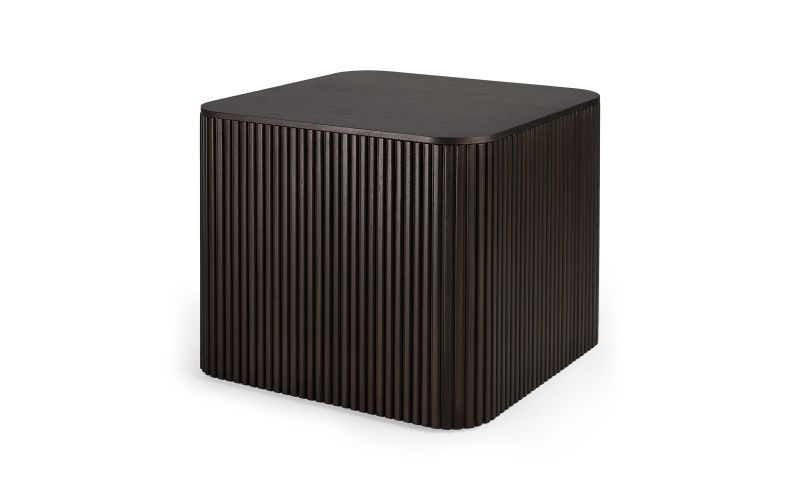 ETHNICRAFT ROLLER MAX SQUARE SIDE TABLE 50x50x40