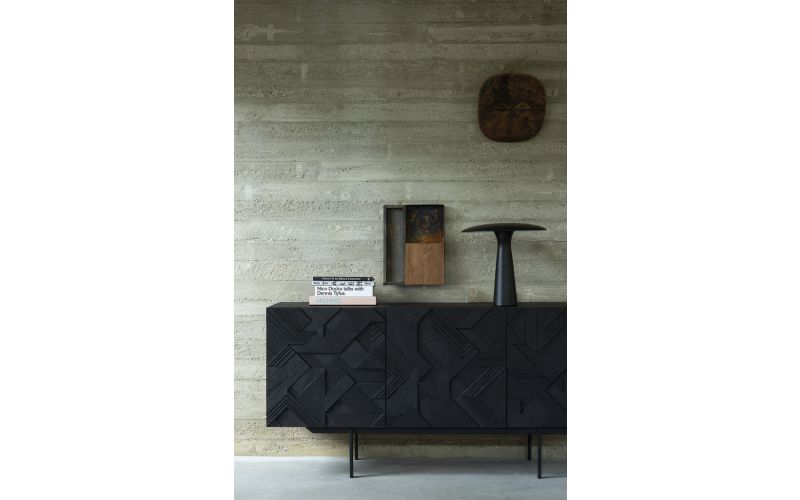 ETHNICRAFT GRAPHIC SIDEBOARD-3 DOORS 168x45x80