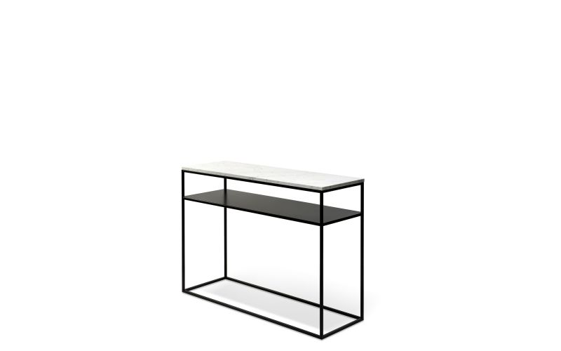 ETHNICRAFT STONE CONSOLE - MARBLE TOP - CARRARA 