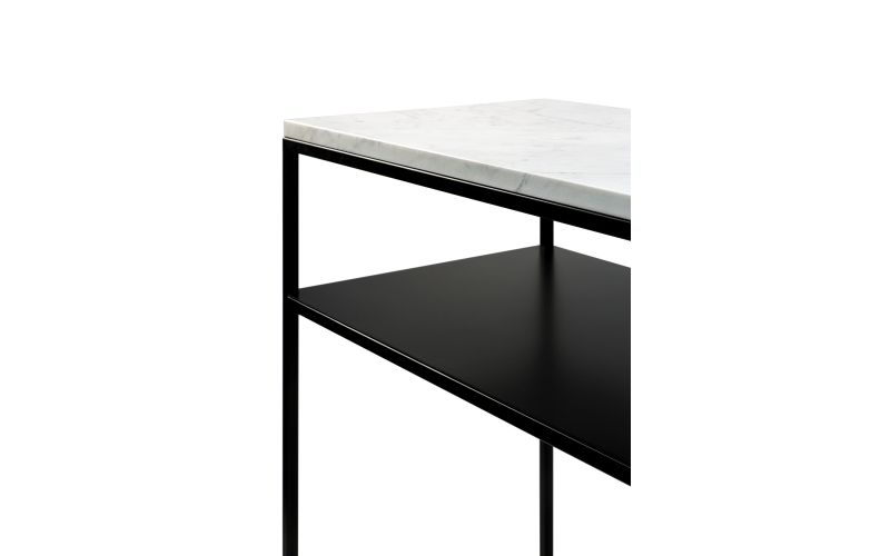 ETHNICRAFT STONE CONSOLE - MARBLE TOP - CARRARA 