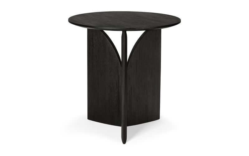 ETHNICRAFT TEAK FIN SIDE TABLE 50x50x50