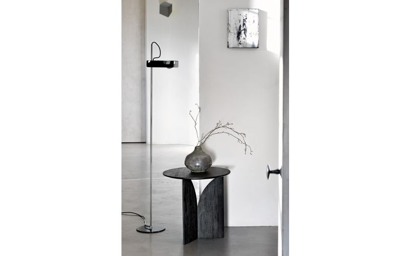 ETHNICRAFT TEAK FIN SIDE TABLE 50x50x50