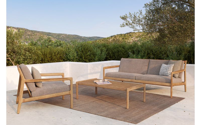 ETHNICRAFT TEAK JACK OUTDOOR COFFEE TABLE 120x65